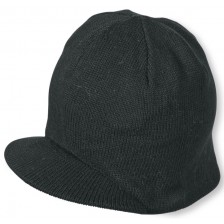 Детска плетена шапка Sterntaler - 51 cm, 18-24 месеца, черна -1