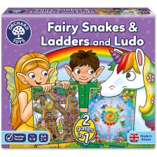 Детска игра Orchard Toys - Приказни змии и стълби