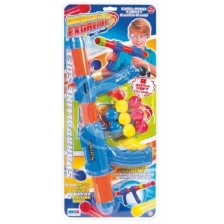 Детска играчка RS Toys - Пушка-помпа с меки топки -1