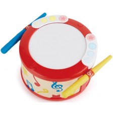 Детска музикална играчка Hape - Светещо барабанче