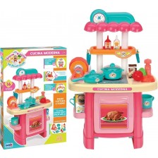 Детска кухня RS Toys - С аксесоари, 54 cm