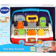 Детска игачка Vtech - Интерактивна кутия с инструменти (английски език) -1