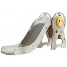 Детска пързалка Sonne - Ducky, сива, 160 cm -1