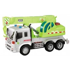 Детска играчка Ocie - Камион с кран, City Service