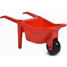 Детска играчка Mochtoys - Строителна количка, червена -1