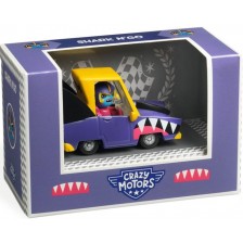 Детска играчка Djeco Crazy Motors - Количка акула