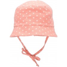Детска лятна шапка с UV 50+ защита Sterntaler - На сърца, 45 cm, 6-9 месеца -1