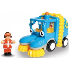 Детска играчка WOW Toys - Камионче за почистване на улици