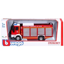 Детска играчка Bburago - Автомобил за спешни случаи Iveco, 1:50 -1