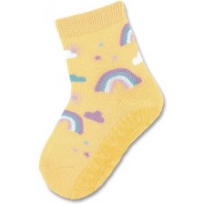 Детски чорапи със силикон Sterntaler - С дъга, 23/24 размер, 2-3 години -1