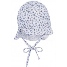 Детска лятна шапка с UV 50+ защита Sterntaler - Морски мотиви,  47 cm, 9-12 месеца