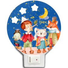 Детска нощна LED лампа Dekori - Пинокио -1