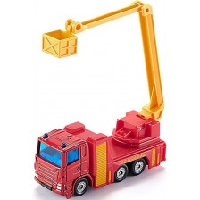 Детска играчка Siku - Пожарен камион с подвижно рамо -1