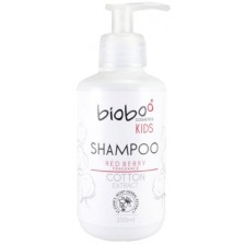 Детски шампоан за коса с екстракт от памук Bioboo Kids - 250 ml