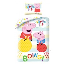 Детски спален комплект Halantex - Peppa Pig, Boing -1