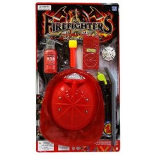 Детски комплект Raya Toys - Пожарникарски аксесоари -1
