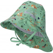 Детска шапка за дъжд Sterntaler - 49 cm, 12-18 месеца, зелена