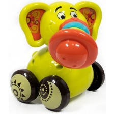 Детска играчка Raya Toys - Слонче на колела, асортимент