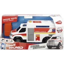 Детска играчка Dickie Toys - Линейка, със звуци и носилка