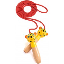 Детско въже за скачане Djeco - Лео, 2 m -1