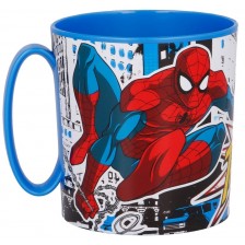 Детска чаша за микровълнова Stor - Spiderman, 350 ml