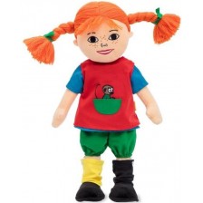 Детска играчка Micki Pippi - Говореща мека кукла Пипи, 40 cm