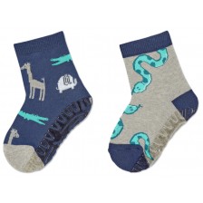 Детски чорапи със силиконова подметка Sterntaler - 19/20 размер, 12-18 месеца, 2 чифта