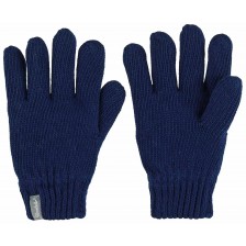 Детски плетени ръкавици Sterntaler - 5-6 години, тъмносини -1