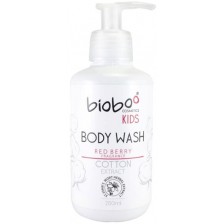 Детски душ гел за тяло с екстракт от памук Bioboo Kids - 250 ml -1