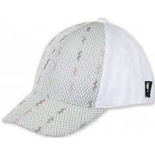 Детска бейзболна шапка Sterntaler - Бяла, 57 cm, 8+ години