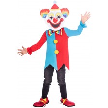 Детски карнавален костюм Amscan - Карнавален клоун, 10-12 години -1