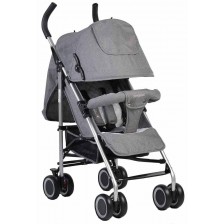 Детска лятна количка Cangaroo - Sapphire, сива -1