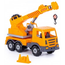 Детска играчка Polesie Toys - Камион с кран