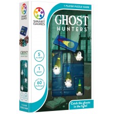 Детска логическа игра Smart Games Compact - Ловци на призраци -1
