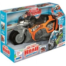 Детска играчка RS Toys - Пистов мотор с фрикция, със звуци и светлини, 1:16, асортимент