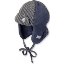 Детска зимна шапка ушанка Sterntaler - 47 cm, 9-12 месеца -1