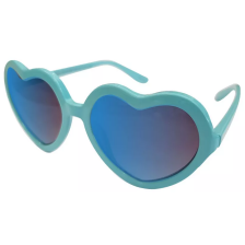 Детски слънчеви очила Maximo - Mini, сърце, зелени -1