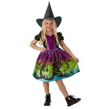 Детски карнавален костюм Rubies - Оmbre Witch, размер S -1