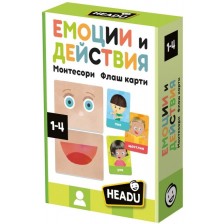 Детска игра Headu - Емоции и действия, на български език -1