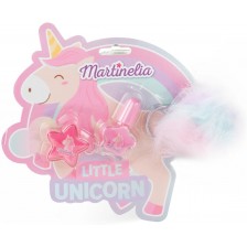 Детски козметичен комплект Martinelia - Little Unicorn, 3 части -1