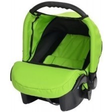 Кошница за кола Baby Merc - Junior Twist, 0-10 kg, зелена/черна -1
