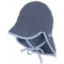 Детска шапка с UV 50+ защита Sterntaler - С платка на врата, 43 cm, 5-6 месеца
