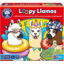 Детска образователна игра Orchard Toys - Смахнати лами