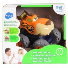 Детска играчка Hola Toys - Чудовищен камион, Леопард -1
