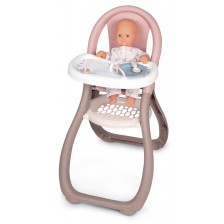Детска играчка Smoby - Столче за хранене на кукли