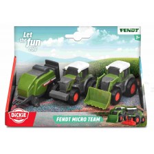 Детска играчка Dickie - Машина Fendt Micro Team, асортимент