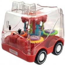 Детска играчка Raya Toys - Инерционна количка Rabbit, червена