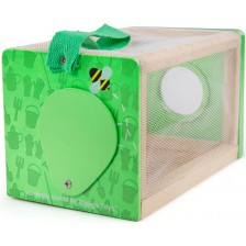 Детска играчка Bigjigs - Кутия за буболечки, пеперуди, насекоми -1