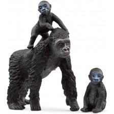 Комплект фигурки Schleich Wild Life - Семейство горили