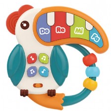 Детска играчка Eurekakids - Сензорен музикален тукан